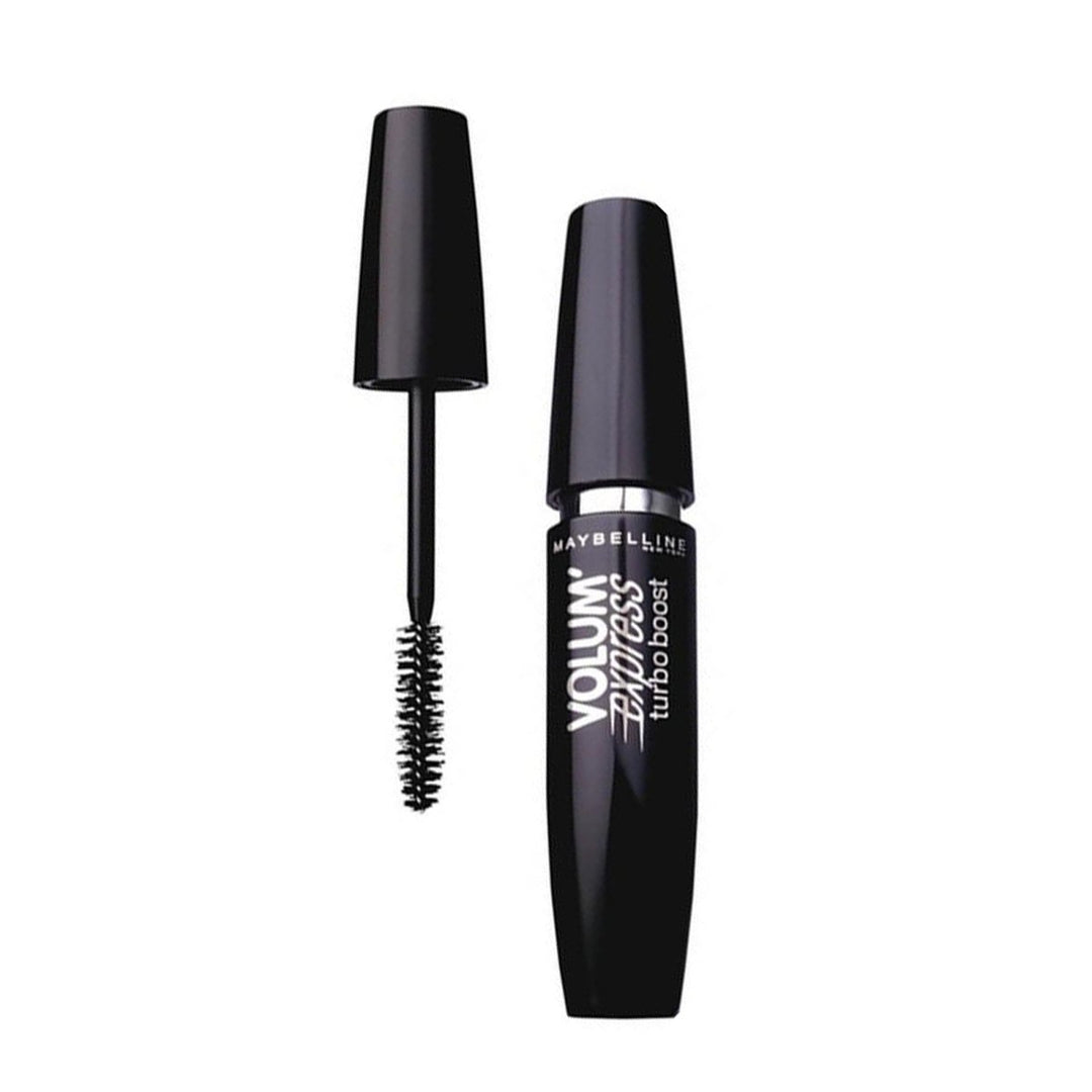 Maybelline Volum' Express Turbo Boost Mascara - Black - Branded Beauty