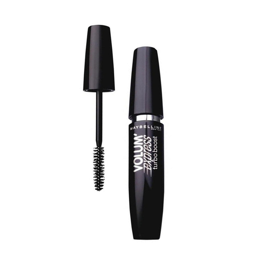 Maybelline Volum' Express Turbo Boost Mascara - Black - Branded Beauty