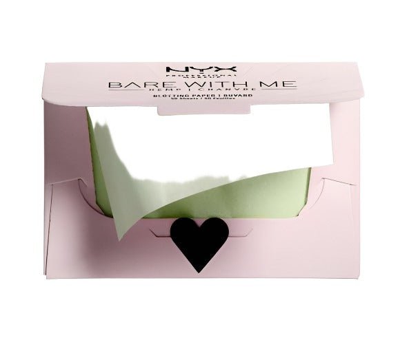 NYX Bare With Me Blotting Paper 50 Sheets - 01 - Branded Beauty