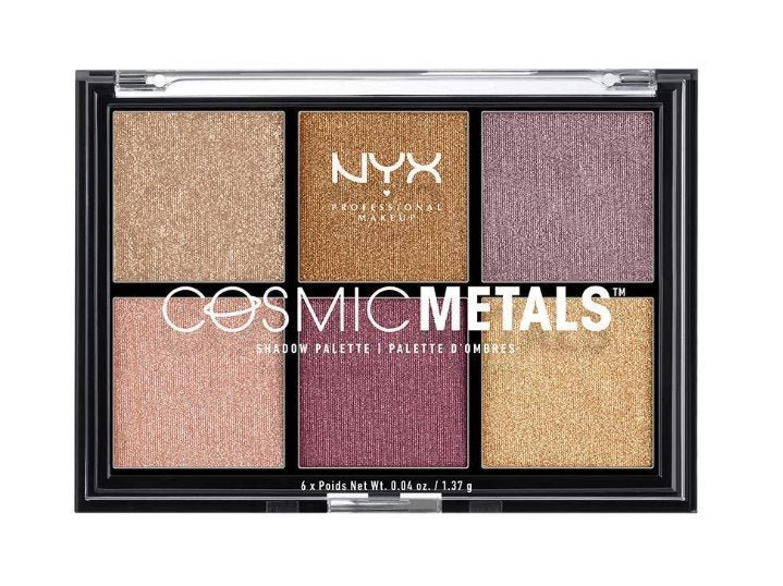 NYX Cosmic Metals Shadow Palette - 01 - Branded Beauty