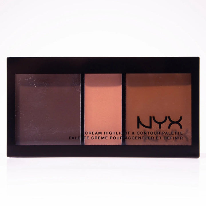 NYX Cream Highlight & Contour Palette - Branded Beauty