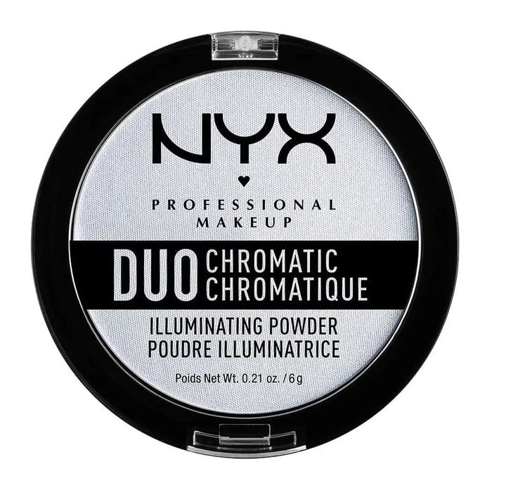 NYX Duo Chromatic Illuminating Powder - 01 Twilight Tint - Branded Beauty