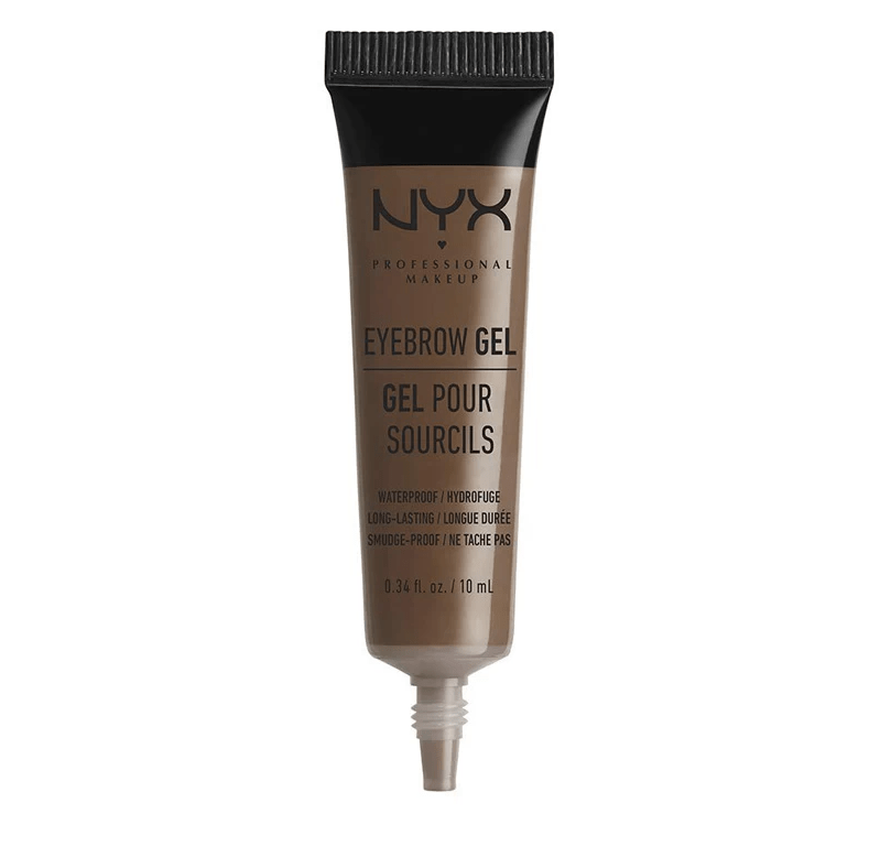 NYX Eyebrow Gel Waterproof Long Lasting - 02 Chocolate - Branded Beauty