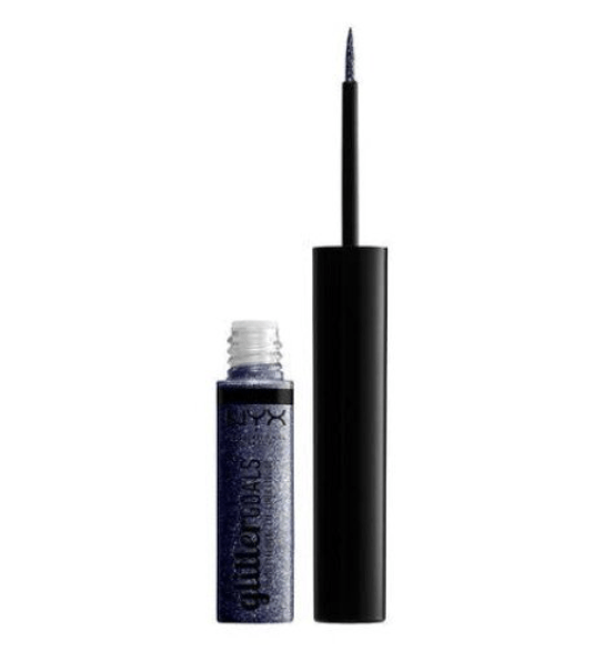 NYX Glitter Goals Liquid Eye Liner - 06 Stage Trooper - Branded Beauty