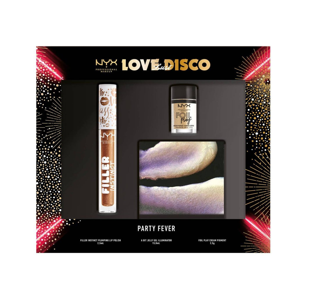 NYX Love Lust Disco Gift Set - Party Fever - Branded Beauty