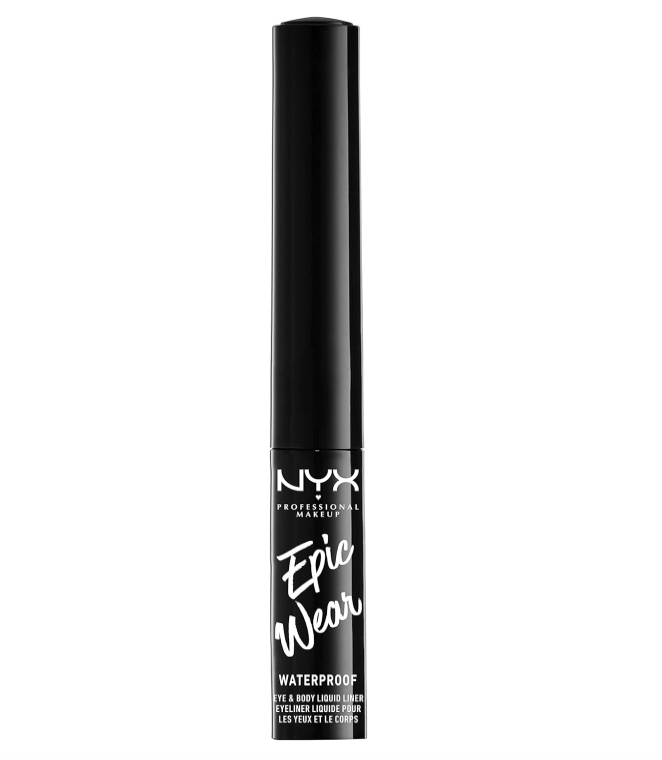 NYX Metallic Eyeliner Waterproof - 06 Black Metal - Branded Beauty