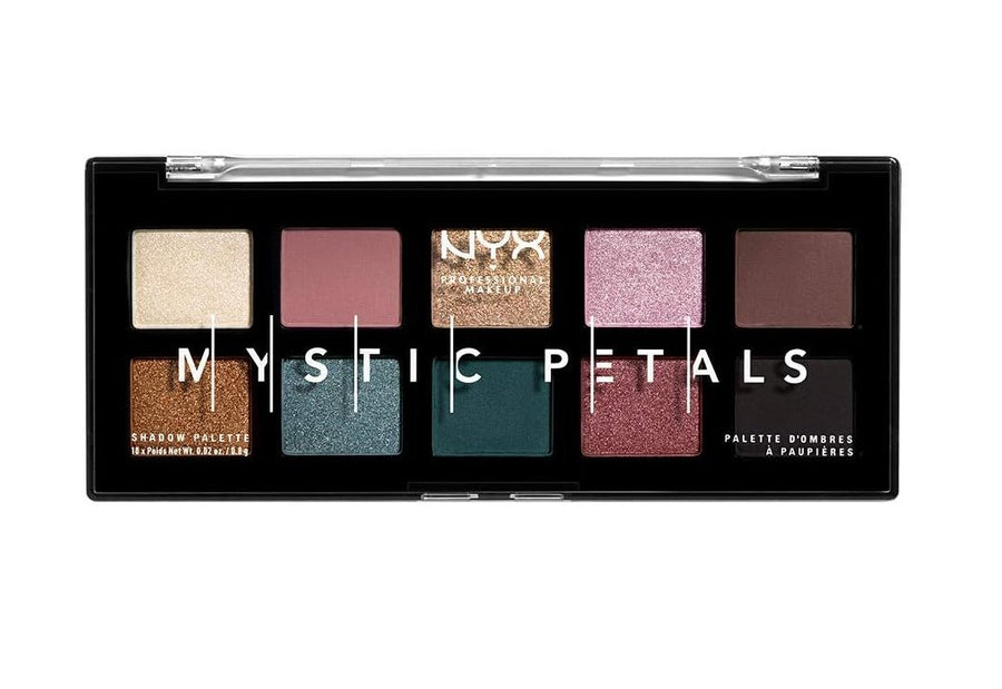 NYX Mystic Petals Shadow Palette - 02 Dark Mystic - Branded Beauty