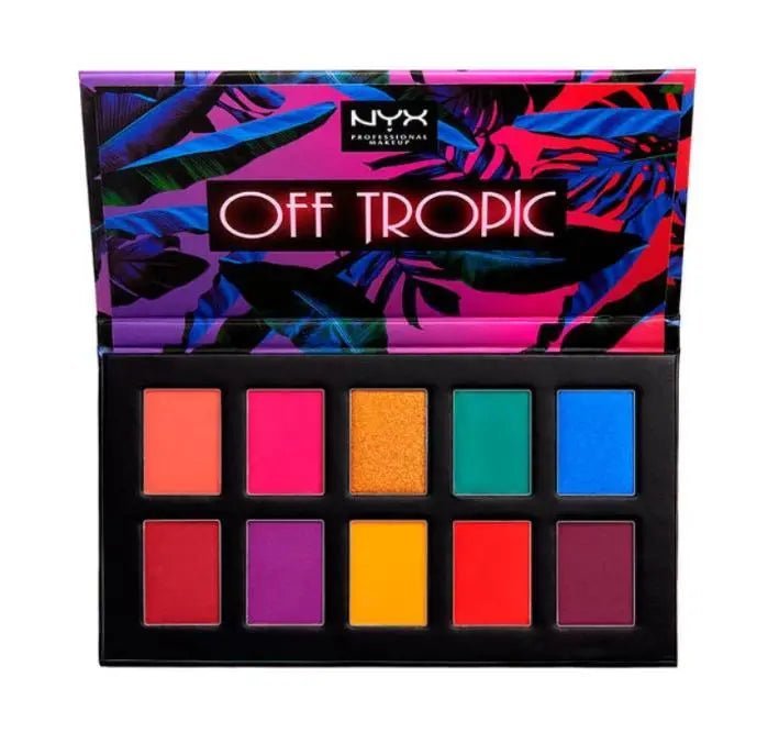 NYX Off Tropic Shadow Palette - Hasta La Vista - Branded Beauty