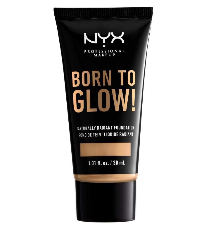 NYX Professional Makeup Born To Glow Naturally Radiant Foundation - 08 True Beige - Branded Beauty