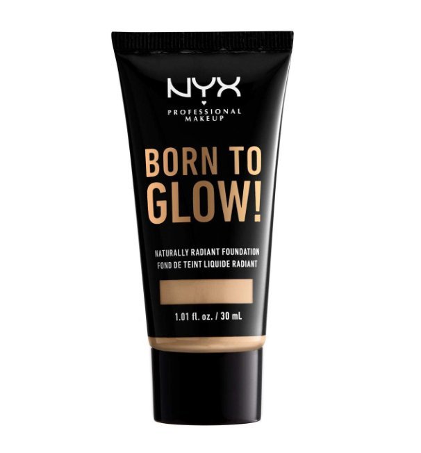 NYX Professional Makeup Born To Glow Naturally Radiant Foundation - 6.3 Warm Vanilla - Branded Beauty