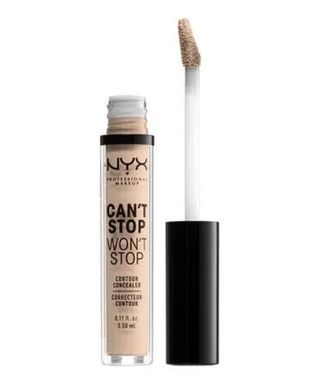 NYX Professional Makeup Can't Stop Won't Stop Contour Concealer - 02 Alabaster - Branded Beauty