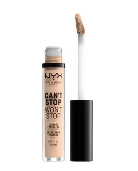 NYX Professional Makeup Can't Stop Won't Stop Contour Concealer - 06 Vanilla - Branded Beauty