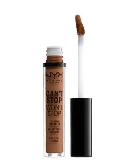 NYX Professional Makeup Can't Stop Won't Stop Contour Concealer - 17 Cappuccino - Branded Beauty