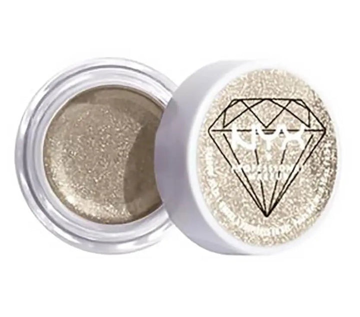 NYX Professional Makeup Diamonds & Ice Eye Shadow Jelly - 01 A Lister Silver - Branded Beauty