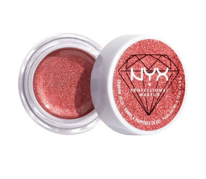 NYX NYX Professional Makeup Diamonds & Ice Shadow Jelly - 02 Strike A Rose