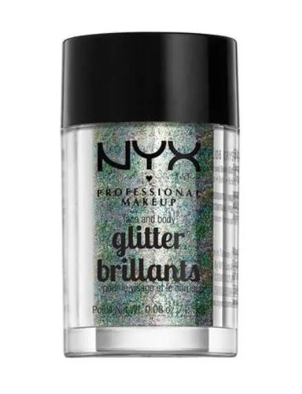 NYX NYX Professional Makeup Face And Body Glitter Brilliants - 06 Crystal