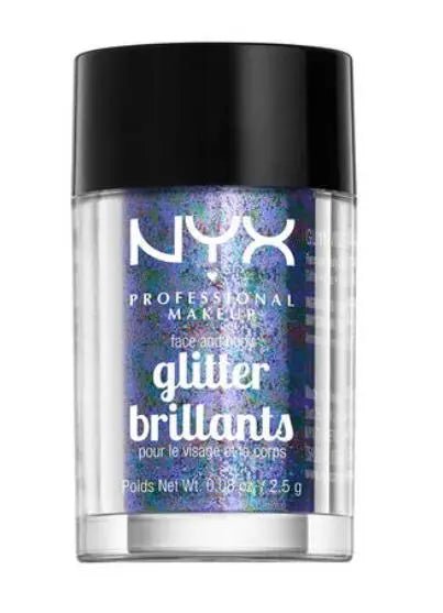 NYX NYX Professional Makeup Face And Body Glitter Brilliants - 11 Violet