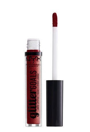 NYX Professional Makeup Glitter Goals Liquid Lipstick - 03 Crystal Crush - Branded Beauty