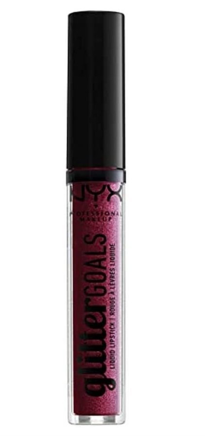 NYX Professional Makeup Glitter Goals Liquid Lipstick - Bloodstone - Branded Beauty