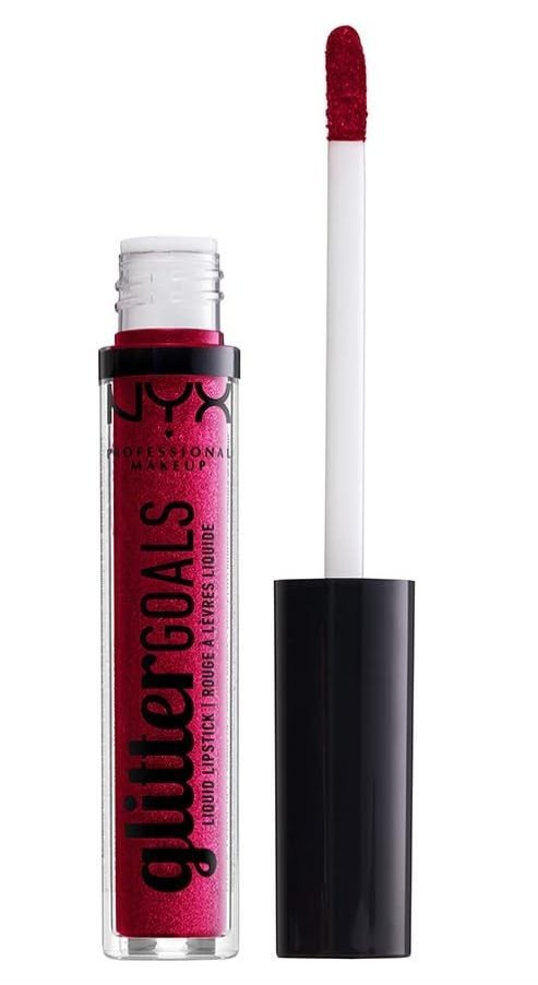 NYX Professional Makeup Glitter Goals Liquid Lipstick - Reflector - Branded Beauty