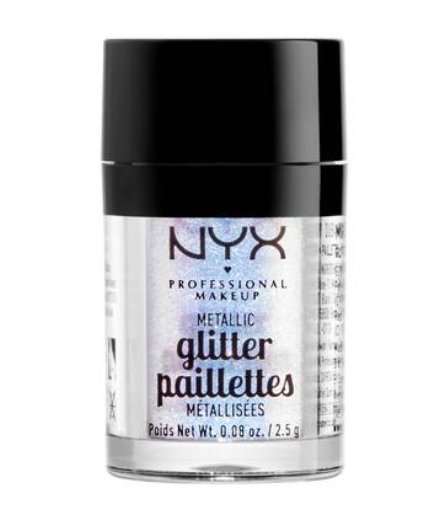 NYX Professional Makeup Metallic Glitter Paillettes - 05 Lumi - Lite - Branded Beauty