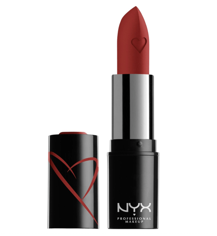 NYX Professional Makeup Shout Loud Satin Lipstick - 12 Hot In Here - Branded Beauty