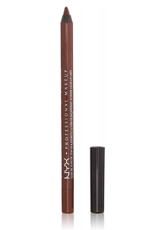 NYX Professional Makeup Slide on, Waterproof, Extreme Color Lip Liner - 11 Urban Cafe - Branded Beauty