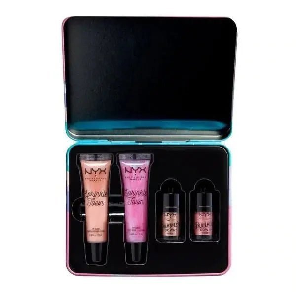 NYX Professional Makeup Sprinkle Town Shimmer Eye & Lip Set - Branded Beauty