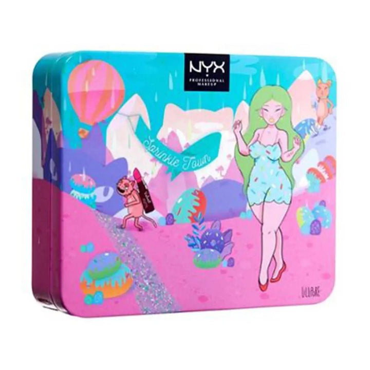 NYX Professional Makeup Sprinkle Town Shimmer Eye & Lip Set - Branded Beauty