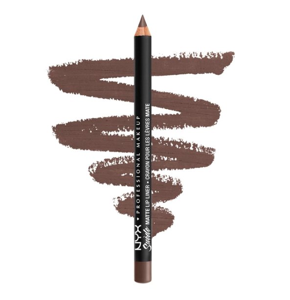NYX Professional Makeup Suede Matte Lip Liner - 21 Brooklyn Thorn - Branded Beauty