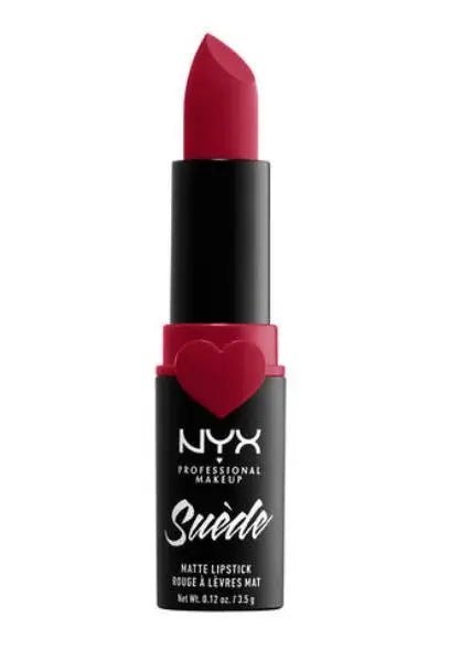 NYX Professional Makeup Suede Matte Lipstick - 09 Spicy - Branded Beauty