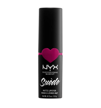 NYX Professional Makeup Suede Matte Lipstick - 12 Clinger - Branded Beauty