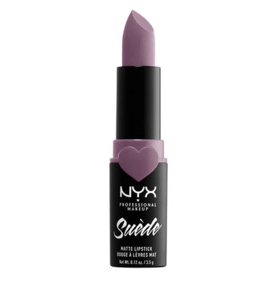 NYX Professional Makeup Suede Matte Lipstick - 15 Violet Smoke - Branded Beauty