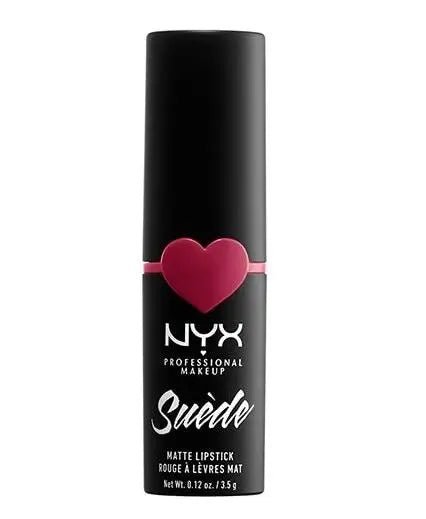 NYX Professional Makeup Suede Matte Lipstick - 31 Cherry Skies - Branded Beauty