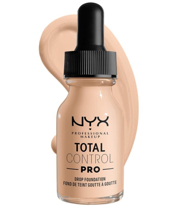 NYX Professional Makeup Total Control Pro Drop Foundation - 04 Light Ivory - Branded Beauty