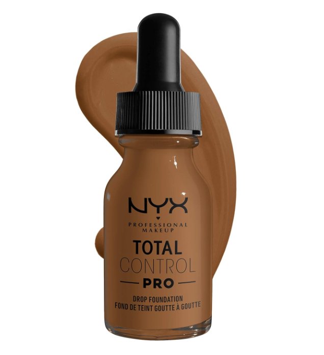 NYX Professional Makeup Total Control Pro Drop Foundation - 17.5 Sienna - Branded Beauty
