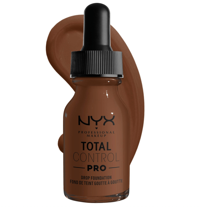 NYX Professional Makeup Total Control Pro Drop Foundation - 20 Deep Rich - Branded Beauty