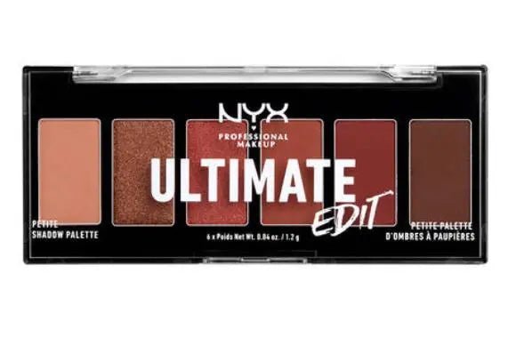 NYX NYX Professional Makeup Ultimate Edit Petite Shadow Palette - 01 Warm Neutrals