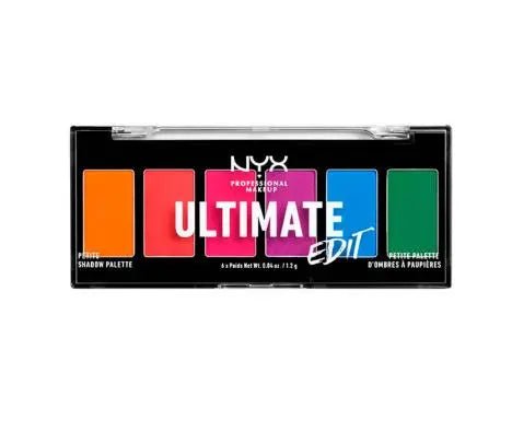NYX NYX Professional Makeup Ultimate Edit Petite Shadow Palette - 02 Brights