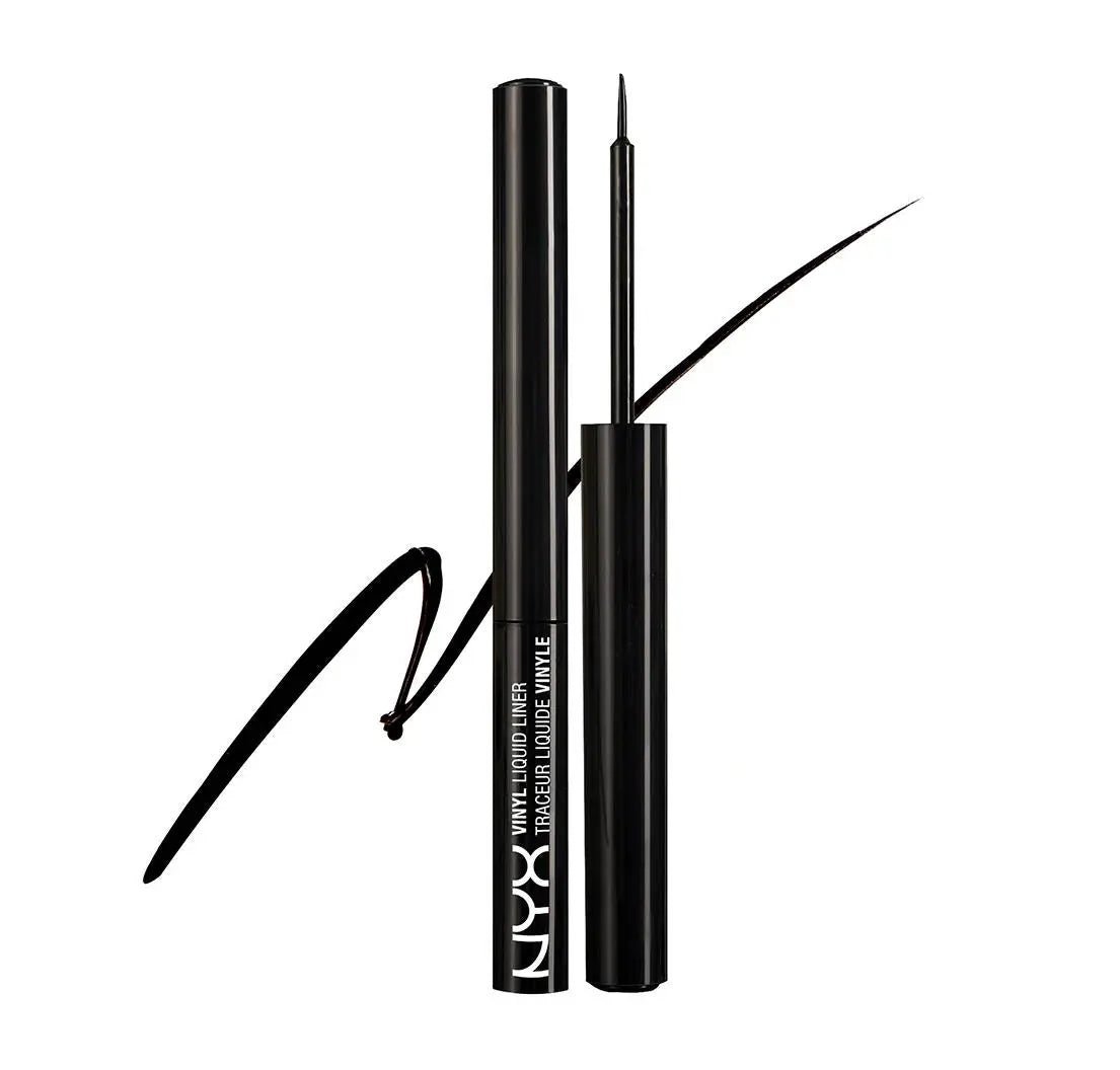 NYX Professional Makeup Vinyl Liquid Eye Liner - 01 Black - Branded ...