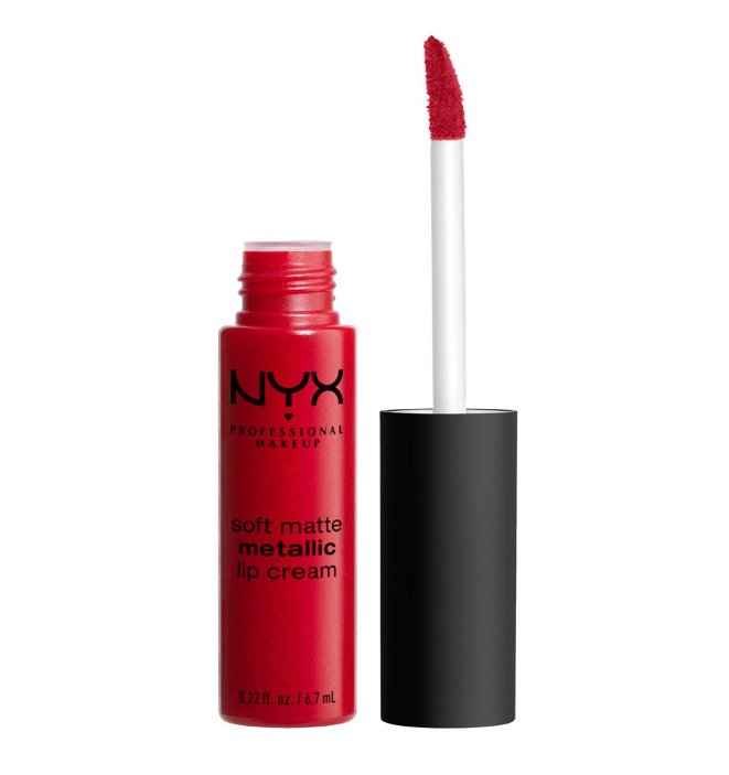 NYX NYX Soft Matte Metallic Lip Cream - 01 Monte Carlo