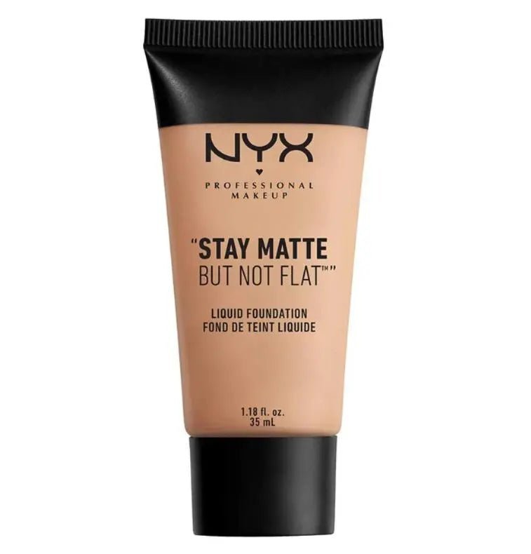 NYX "Stay Matte But Not Flat" Liquid Foundation - 05 Soft Beige - Branded Beauty