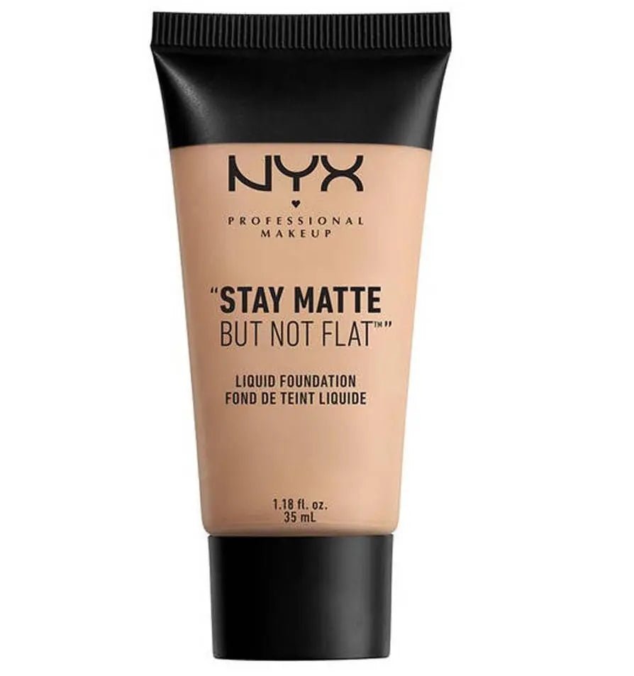 NYX NYX "Stay Matte But Not Flat" Liquid Foundation - 1.7 Nude Beige