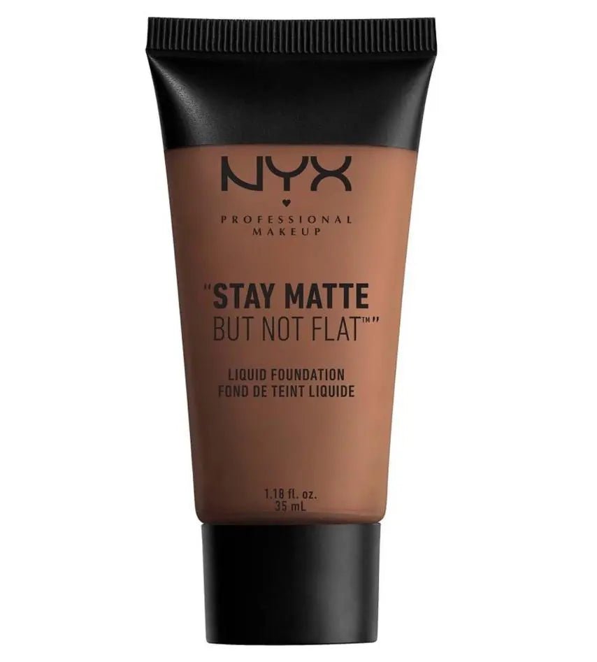 NYX NYX "Stay Matte But Not Flat" Liquid Foundation - 19 Cocoa