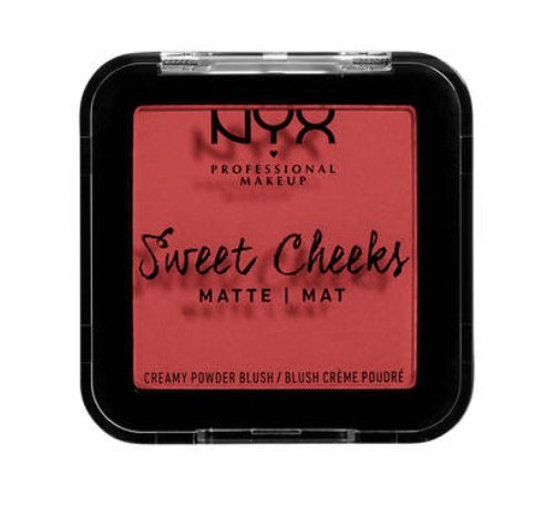 NYX Sweet Cheeks Creamy Powder Blush Glow - 04 Citrine Rose - Branded Beauty