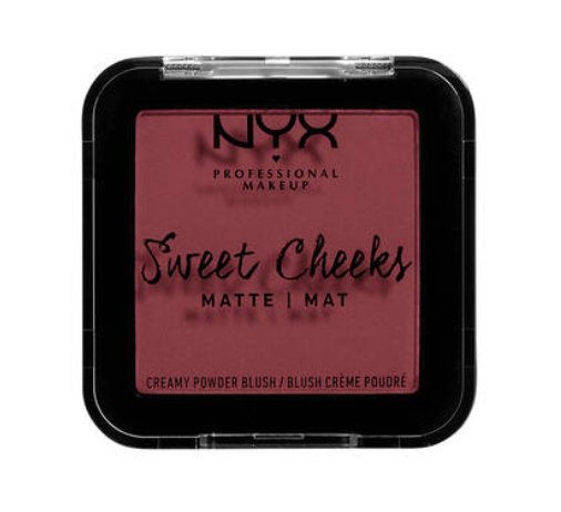NYX Sweet Cheeks Creamy Powder Blush Glow - 05 Bang Bang - Branded Beauty