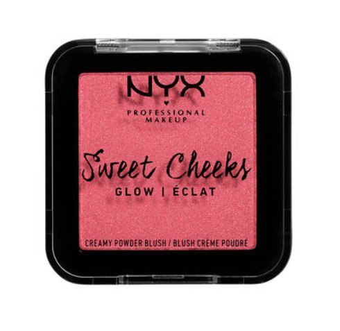NYX Sweet Cheeks Creamy Powder Blush Glow - 12 Day Dream - Branded Beauty