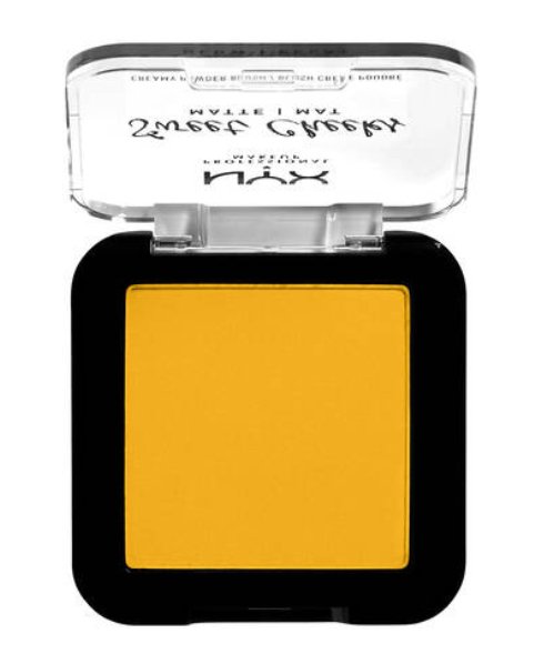 NYX Sweet Cheeks Creamy Powder Blush - Silence is Golden - Branded Beauty