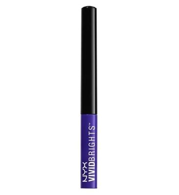 NYX NYX Vivid Brights Colored Liquid Eye Liner - 02 Vivid Violet