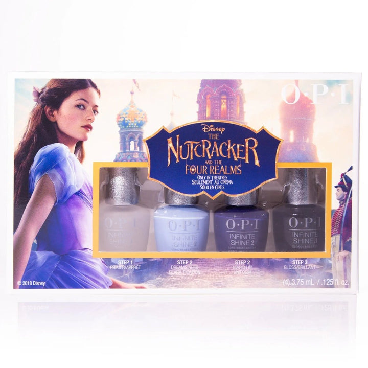 OPI Nutcracker Infinite Shine Mini 4 Piece Holiday Set - Branded Beauty